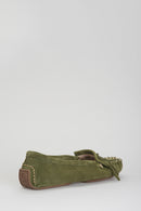 Suede Green Women's Leather Loafer | Derimod Suede Green Women's Leather Loafer | Derimod
