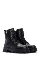 Women's Black Leather Boots | Derimod Women's Black Leather Boots | Derimod