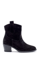 Women's Suede Leather Boots | Derimod Women's Suede Leather Boots | Derimod
