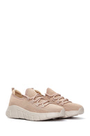 Kadın Pudra Kumaş Sneaker | Derimod Kadın Pudra Kumaş Sneaker | Derimod