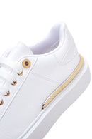 Men's White Thick Soled Sneaker | Derimod Men's White Thick Soled Sneaker | Derimod