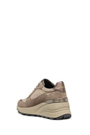 Geox Kadın Vizon Spherica Ec13 Bağcıklı Kalın Taban Sneaker | Derimod Geox Kadın Vizon Spherica Ec13 Bağcıklı Kalın Taban Sneaker | Derimod