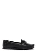 Kadın Siyah Toka Detaylı Loafer | Derimod Kadın Siyah Toka Detaylı Loafer | Derimod