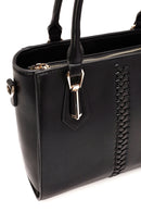 Kadın Siyah Uzun Askılı Kol Çantası | Derimod Kadın Siyah Uzun Askılı Kol Çantası | Derimod