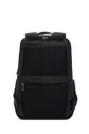 D-Pack Unisex Black Technological Fabric Hardcase Backpack | Derimod D-Pack Unisex Black Technological Fabric Hardcase Backpack | Derimod