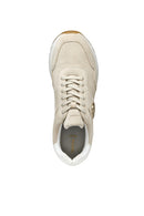 Geox Kadın Bej Low-Top Bağcıklı Kalın Tabanlı Süet Deri Sneaker | Derimod Geox Kadın Bej Low-Top Bağcıklı Kalın Tabanlı Süet Deri Sneaker | Derimod
