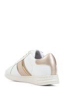 Geox Kadın Beyaz Jaysen Bağcıklı Deri Sneaker | Derimod Geox Kadın Beyaz Jaysen Bağcıklı Deri Sneaker | Derimod