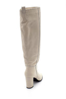 Women's Leather Heeled Boots | Derimod Women's Leather Heeled Boots | Derimod