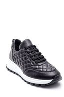 Kadın Deri Kapitone Sneaker | Derimod Kadın Deri Kapitone Sneaker | Derimod