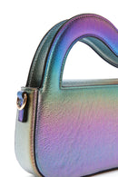Women's Multicolored Long Strap Metallic Crossbody Bag | Derimod Women's Multicolored Long Strap Metallic Crossbody Bag | Derimod