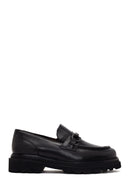 Male Black Leather Casual Loafer | Derimod Male Black Leather Casual Loafer | Derimod