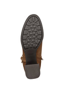 Geox Kadın Taba Walk Pleasure Fermuarlı Kalın Topuklu Süet Deri Bot | Derimod Geox Kadın Taba Walk Pleasure Fermuarlı Kalın Topuklu Süet Deri Bot | Derimod