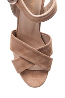 Women's Suede Heeled Shoes | Derimod Women's Suede Heeled Shoes | Derimod