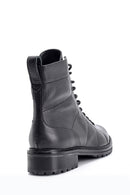 Women's Lace-Up Leather Boots | Derimod Women's Lace-Up Leather Boots | Derimod