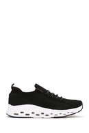 Derimod Zero Men's Black Lace-Up Thick Soled Sneaker | Derimod Derimod Zero Men's Black Lace-Up Thick Soled Sneaker | Derimod