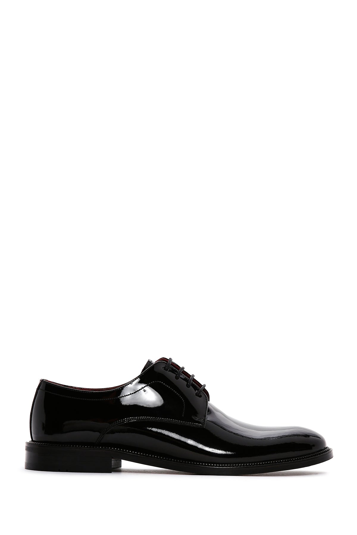 Erkek Siyah Rugan Deri Klasik Ayakkabı 24SFD603216 | Derimod