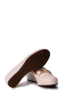 Kadın Dolgu Topuklu Tokalı Ayakkabı | Derimod Kadın Dolgu Topuklu Tokalı Ayakkabı | Derimod