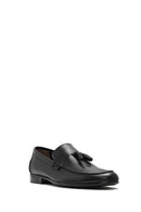 Erkek Siyah Püsküllü Deri Casual Loafer | Derimod Erkek Siyah Püsküllü Deri Casual Loafer | Derimod