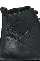 Geox Men's Black Terence Lace-Up Leather Combat Boots | Derimod Geox Men's Black Terence Lace-Up Leather Combat Boots | Derimod