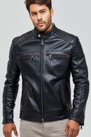 Jerebko Erkek Deri Ceket | Derimod Jerebko Erkek Deri Ceket | Derimod
