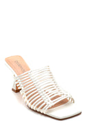 Women's Casual Heeled Slippers | Derimod Women's Casual Heeled Slippers | Derimod