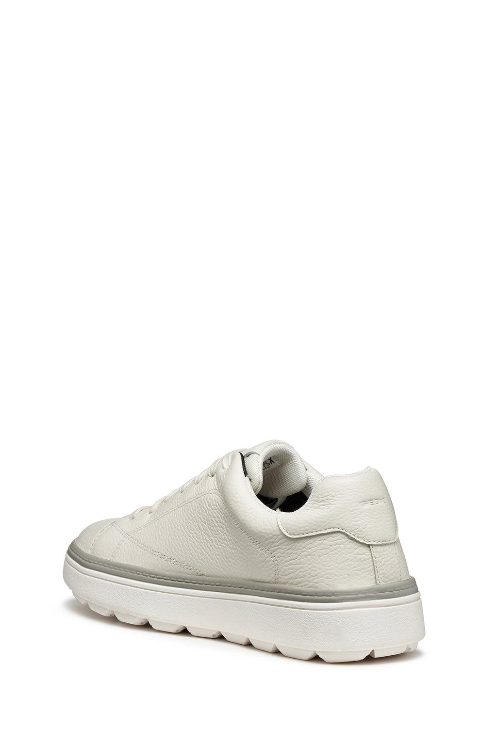 Geox Erkek Beyaz U Spherıca Ecub-1.1 B Abx Bağcıklı Deri Sneaker