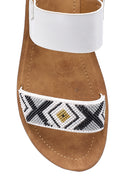 Women's Embroidered Sandals | Derimod Women's Embroidered Sandals | Derimod