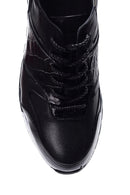 Erkek Kroko Detaylı Deri Sneaker | Derimod Erkek Kroko Detaylı Deri Sneaker | Derimod