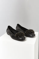 Boncuk Detaylı Kadın Deri Babet | Derimod Boncuk Detaylı Kadın Deri Babet | Derimod