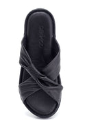 Women's Comfort Leather Slippers | Derimod Women's Comfort Leather Slippers | Derimod