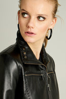 Vera Kadın Deri Ceket | Derimod Vera Kadın Deri Ceket | Derimod