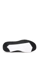 Derimod Zero Men's Black Lace-Up Thick Soled Fabric Sneaker | Derimod Derimod Zero Men's Black Lace-Up Thick Soled Fabric Sneaker | Derimod