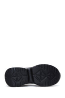Women's Black Thick Soled Sneaker | Derimod Women's Black Thick Soled Sneaker | Derimod