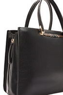 Women's Black Long Strap Shoulder Bag | Derimod Women's Black Long Strap Shoulder Bag | Derimod