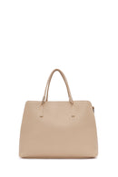 Kadın Bej Uzun Askılı Kol Çantası | Derimod Kadın Bej Uzun Askılı Kol Çantası | Derimod