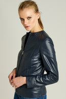 Sarah Kadın Deri Ceket | Derimod Sarah Kadın Deri Ceket | Derimod