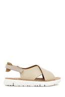 Camper Kadın Bej Oruga Sandalet | Derimod Camper Kadın Bej Oruga Sandalet | Derimod