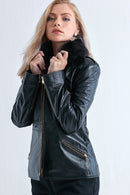 Karen Kadın Deri Ceket | Derimod Karen Kadın Deri Ceket | Derimod