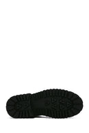 Men's Anthracite Nubuck Leather Boots | Derimod Men's Anthracite Nubuck Leather Boots | Derimod