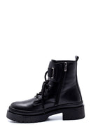 Women's Zippered Leather Boots | Derimod Women's Zippered Leather Boots | Derimod