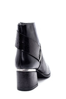 Kadın Kroko Detaylı Topuklu Bot | Derimod Kadın Kroko Detaylı Topuklu Bot | Derimod