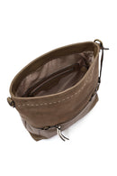 Kadın Vizon Uzun Askılı Omuz Çantası | Derimod Kadın Vizon Uzun Askılı Omuz Çantası | Derimod