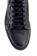 Men's Suede Zipper Detailed Boots | Derimod Men's Suede Zipper Detailed Boots | Derimod