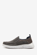 Skechers Erkek Gri Proven Sneaker | Derimod Skechers Erkek Gri Proven Sneaker | Derimod