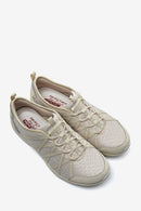 Skechers Kadın Bej Glide-Step Beyond-Indomitable Sneaker | Derimod Skechers Kadın Bej Glide-Step Beyond-Indomitable Sneaker | Derimod
