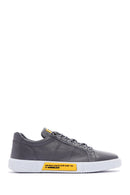 Hammer Jack Men's Gray Toscana Leather Sneaker | Derimod Hammer Jack Men's Gray Toscana Leather Sneaker | Derimod
