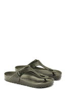 Birkenstock Men's Green Gizeh Eva Flip Flops | Derimod Birkenstock Men's Green Gizeh Eva Flip Flops | Derimod
