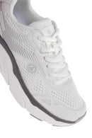 Hammer Jack Women's White Reina Z Thick Soled Sneaker | Derimod Hammer Jack Women's White Reina Z Thick Soled Sneaker | Derimod
