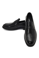 Men's Black Leather Loafer | Derimod Men's Black Leather Loafer | Derimod