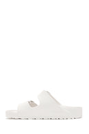 Birkenstock Women's White Arizona Eva Double-Strap Slippers | Derimod Birkenstock Women's White Arizona Eva Double-Strap Slippers | Derimod